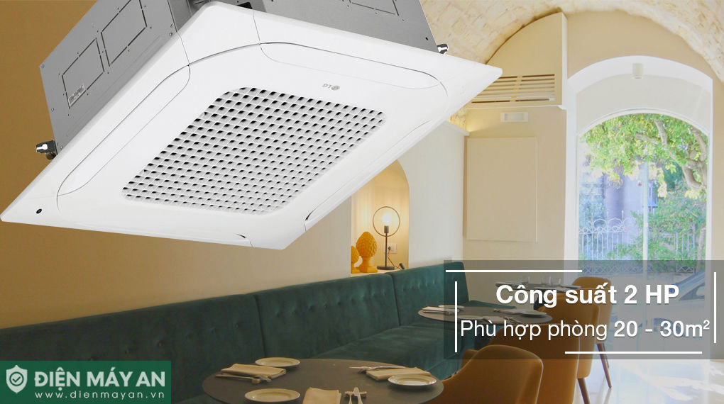 Điều hòa âm trần cassette LG Inverter 18000 BTU ZTNQ18GPLA0